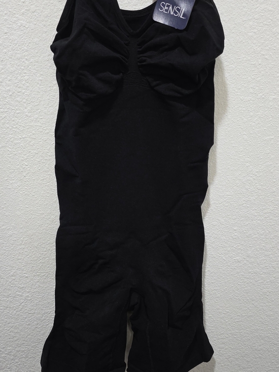 sensil Tops - Sensil Black Shaping Bodysuit with Sleek Design
